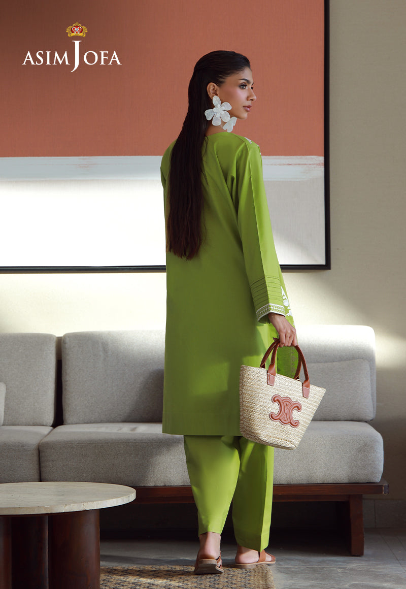 AJPB-129 EMBROIDERED CAMBRIC STITCHED 2 PCS