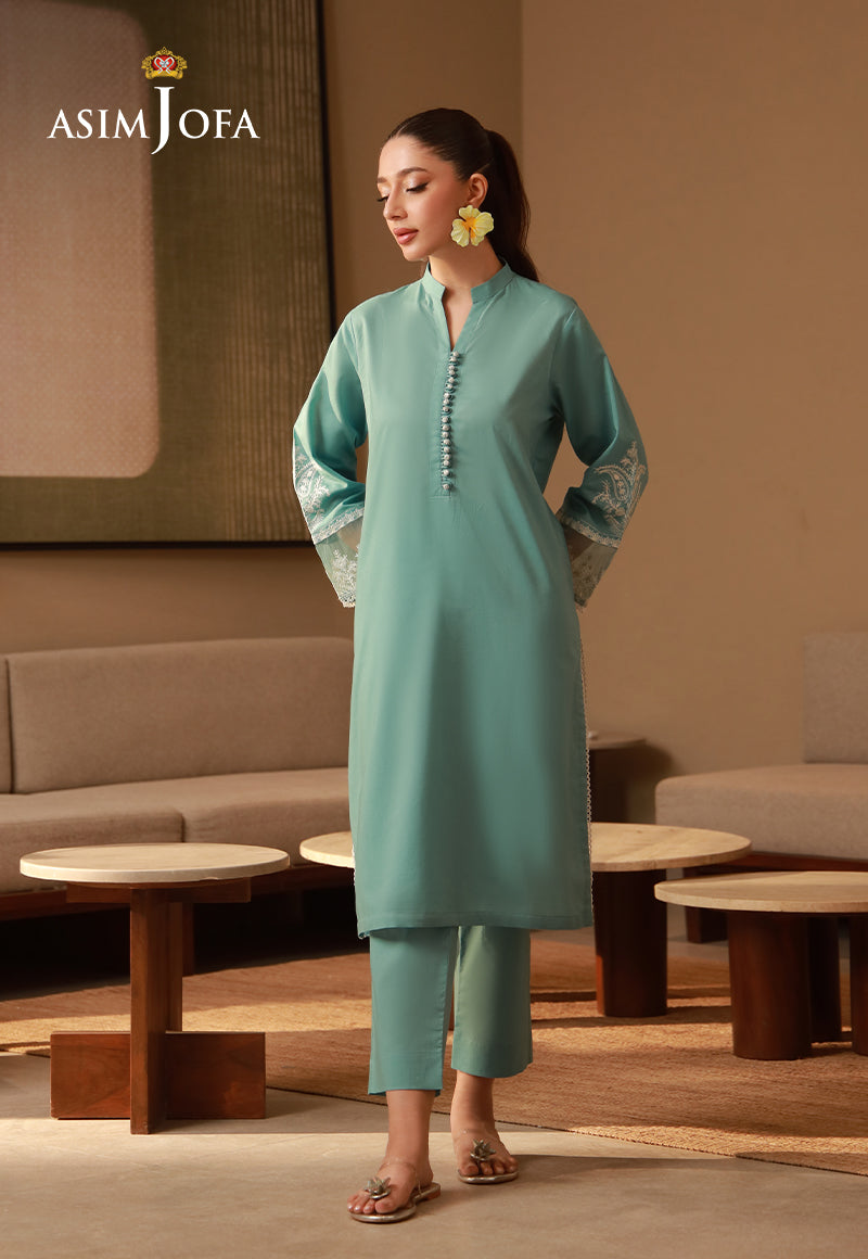 AJPB-164 EMBROIDERED CAMBRIC STITCHED 2 PCS