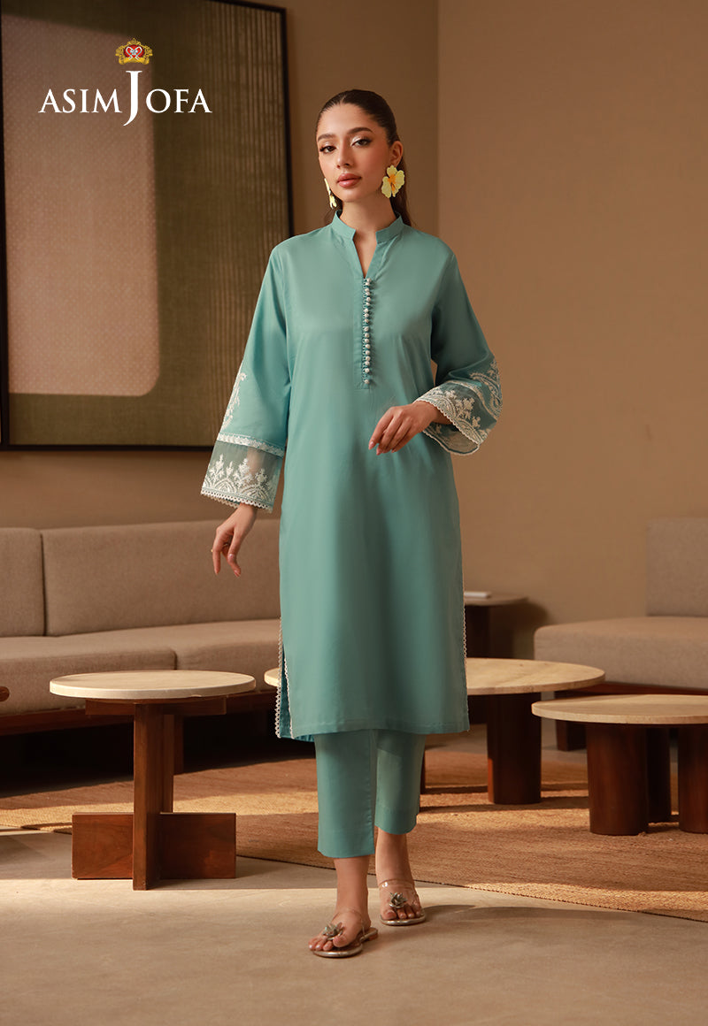 AJPB-164 EMBROIDERED CAMBRIC STITCHED 2 PCS