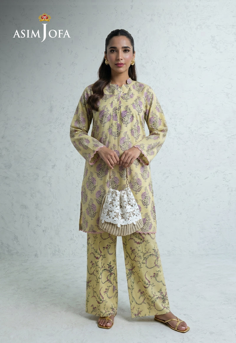 AJPB-205 PRINTED CAMBRIC STITCHED 2PCS