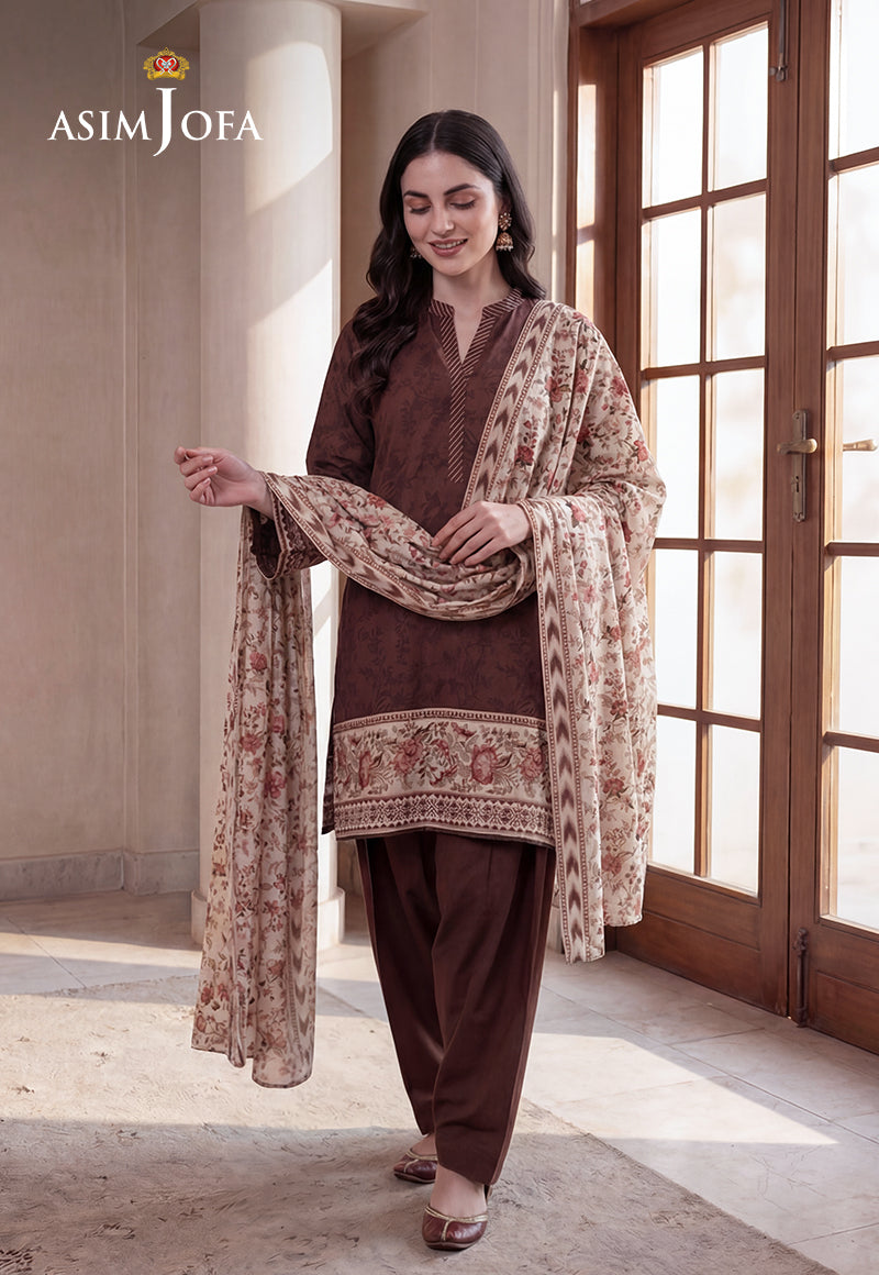 AJPB-330 Printed Lawn Stitched 2 pcs