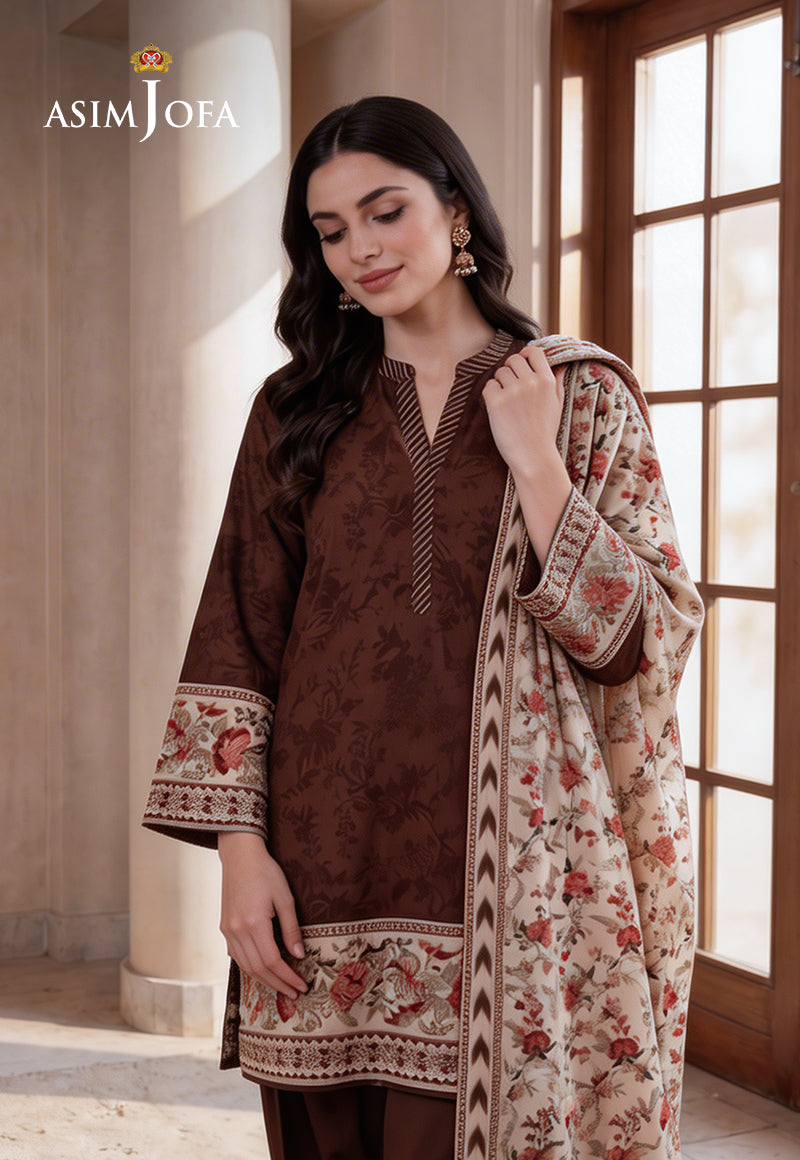 Ajpb-330 Printed Lawn Stitched 2 Pcs