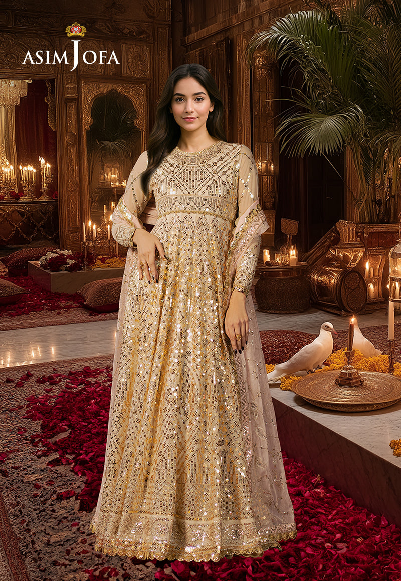 AJPF-18 EMBROIDERED NET 3 PCS