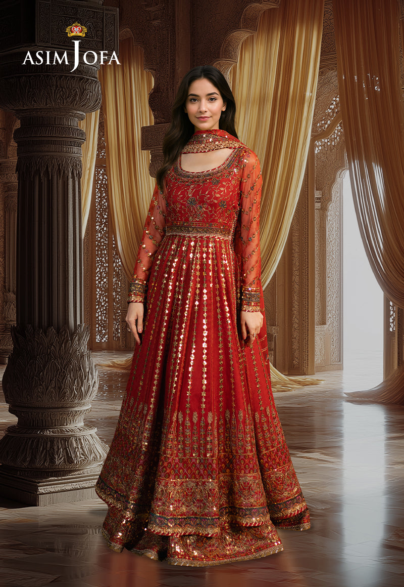 AJPF-32 EMBROIDERED NET 3 PCS