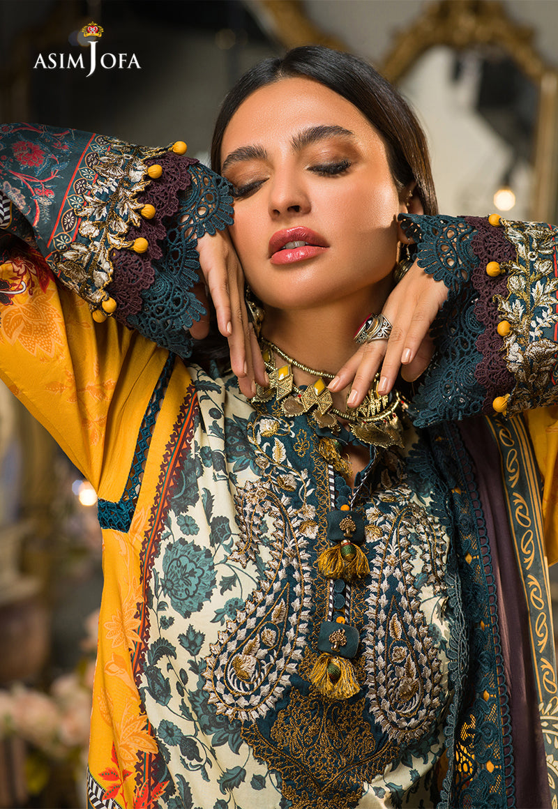 AJPR-18 EMBROIDERED LAWN 2 PCS