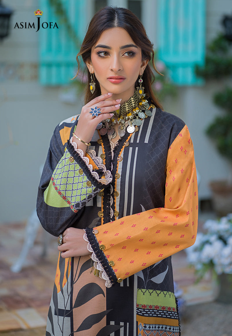 AJPR-25 PRINTED LAWN 1 PC