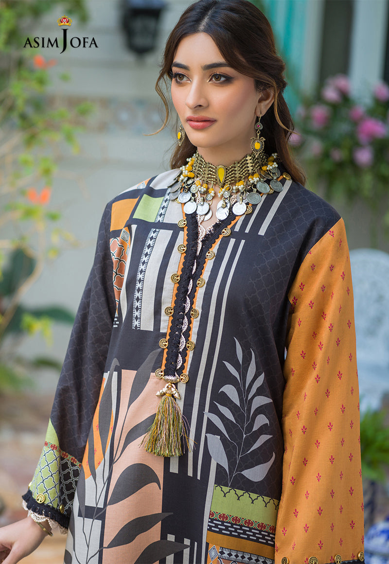 AJPR-25 PRINTED LAWN 1 PC