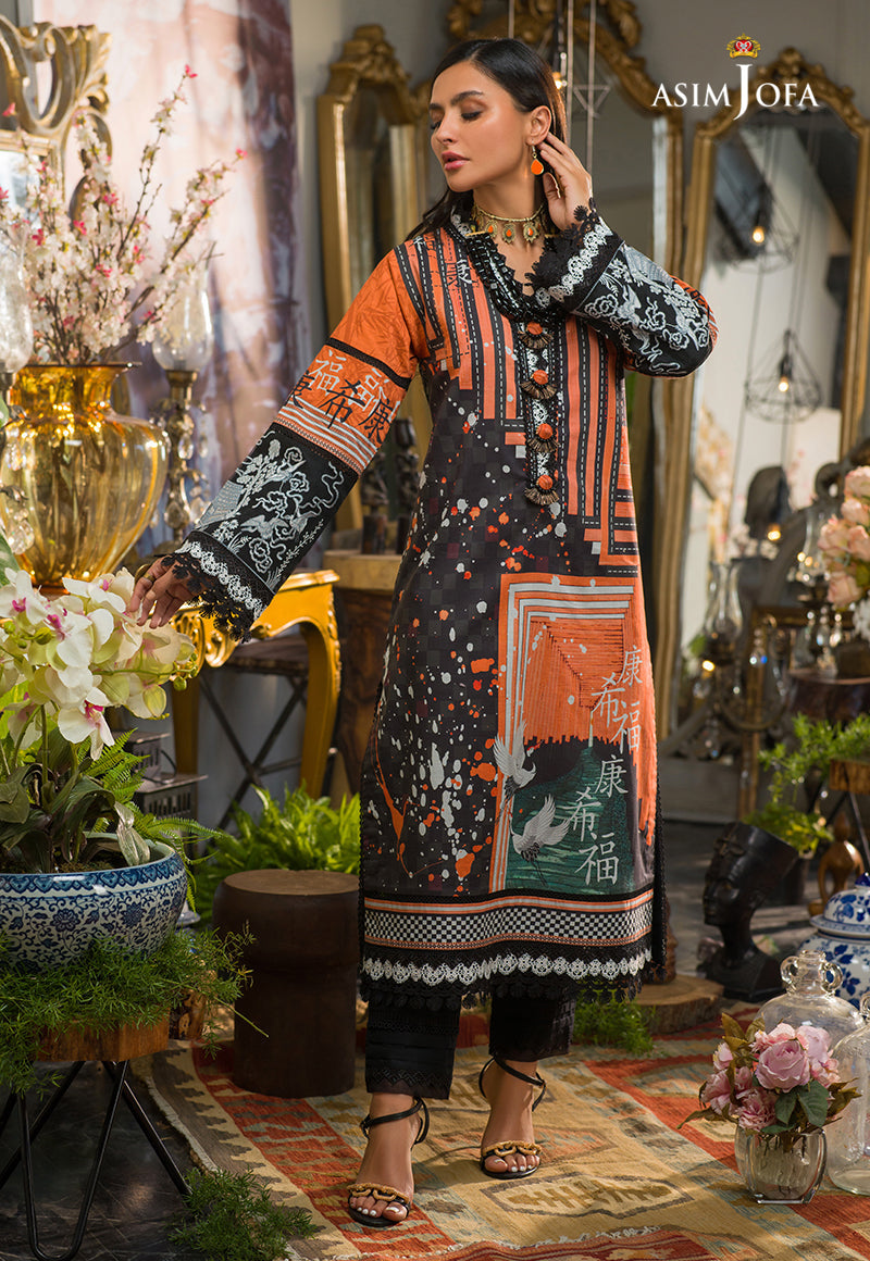 AJPR-29 EMBROIDERED LAWN 1 PC