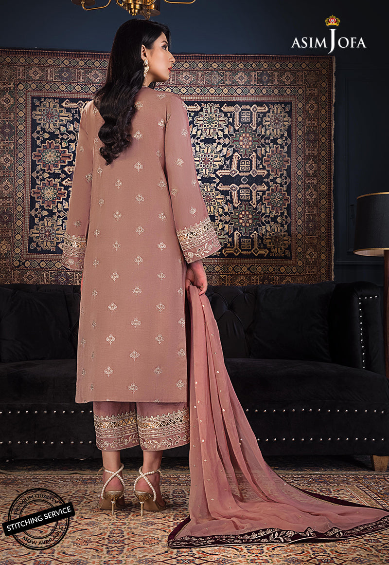 AJRE-05 EMBROIDERED COTTON SILK 3 PCS