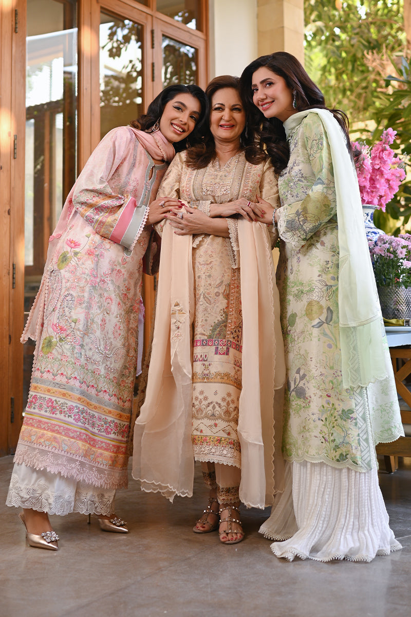 Sable Shirt and Dupatta