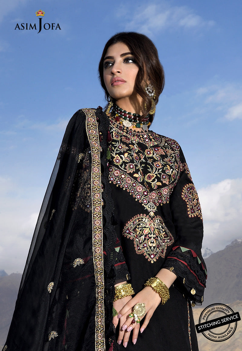 AJSL-01 EMBROIDERED SELF JACQUARD 3 PCS