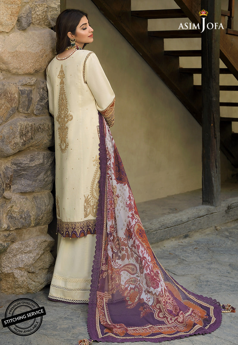 AJSL-06 EMBROIDERED SELF JACQUARD 3 PCS
