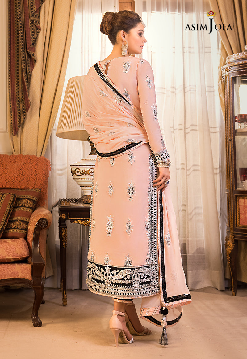 AJSM-31 EMBROIDERED CHIFFON 3 PCS