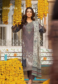 Ajso-159 Unstitched 2 Pcs Shirt Dupatta