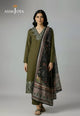 Ajso-163 Unstitched 3 Pcs Shirt Dupatta Trouser