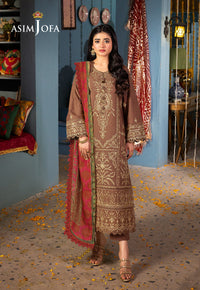 Ajso-169 Unstitched 2 Pcs Shirt Dupatta