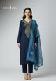 AJSO-233 Unstitched 3 Pcs Shirt Dupatta Trouser