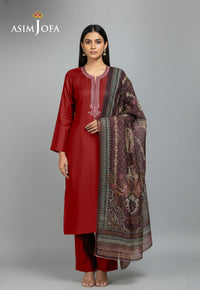 Ajso-248 Unstitched 3 Pcs Shirt Dupatta Trouser