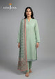 Ajso-264 Unstitched 3 Pcs Shirt Dupatta Trouser