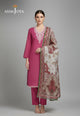 Ajso-265 Unstitched 3 Pcs Shirt Dupatta Trouser