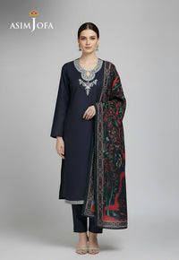 Ajso-299 Unstitched 2 Pcs Shirt Dupatta