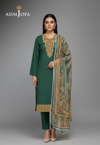 AJSO-341 Unstitched 2 Pcs Shirt Dupatta