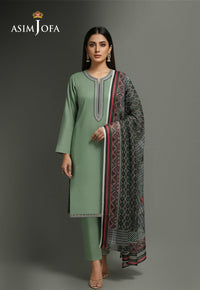AJSO-348 Unstitched 2 Pcs Shirt Dupatta