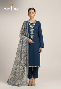 AJSO-389 Unstitched 2 Pcs Shirt Dupatta