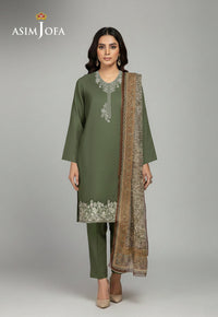 AJSO-396 Unstitched 2 Pcs Shirt Dupatta