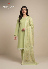AJSO-401 Unstitched 2 Pcs Shirt Dupatta