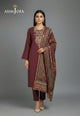 AJMUB-05 Embroidered Cambric Unstitched 3 Pcs