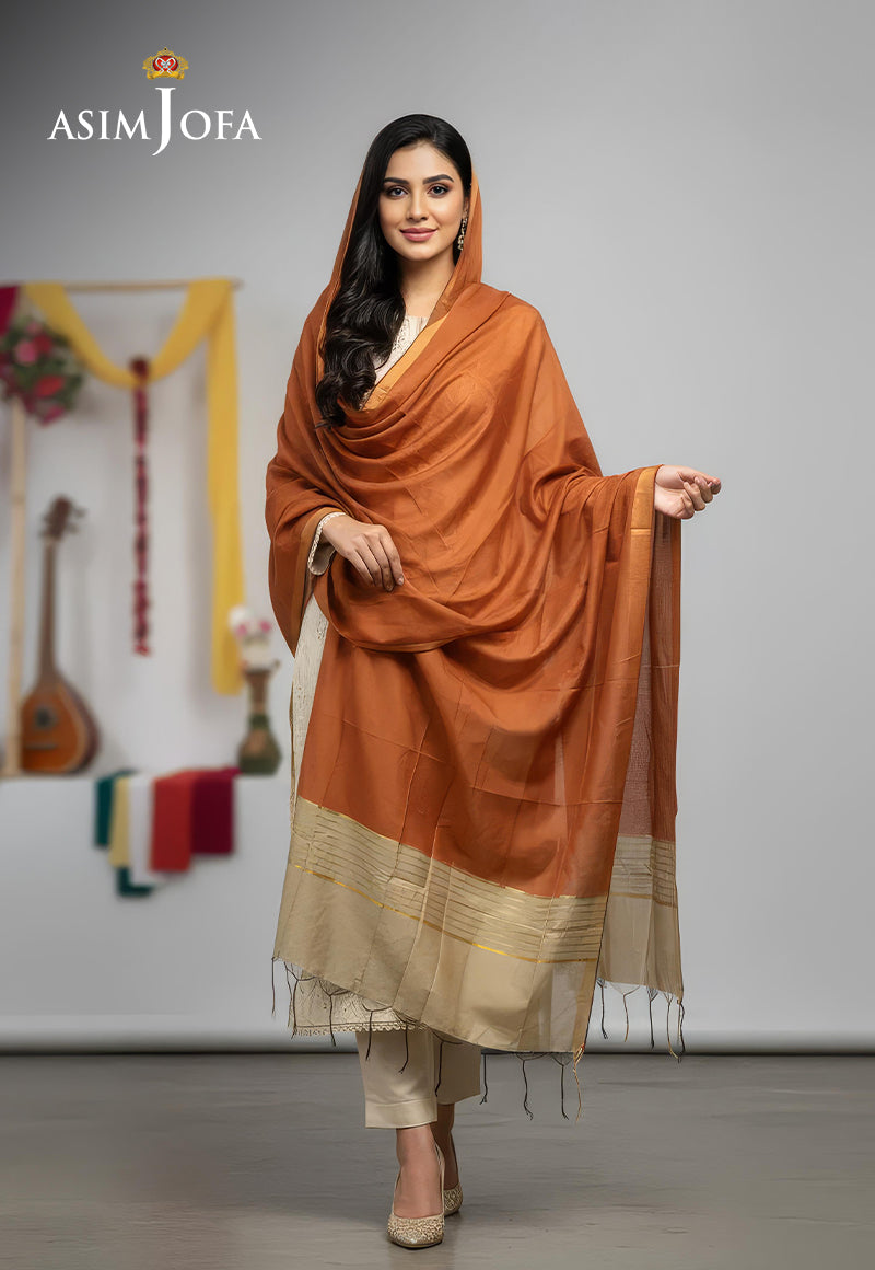 Ajso-458 Unstitched 1 Pc Dupatta