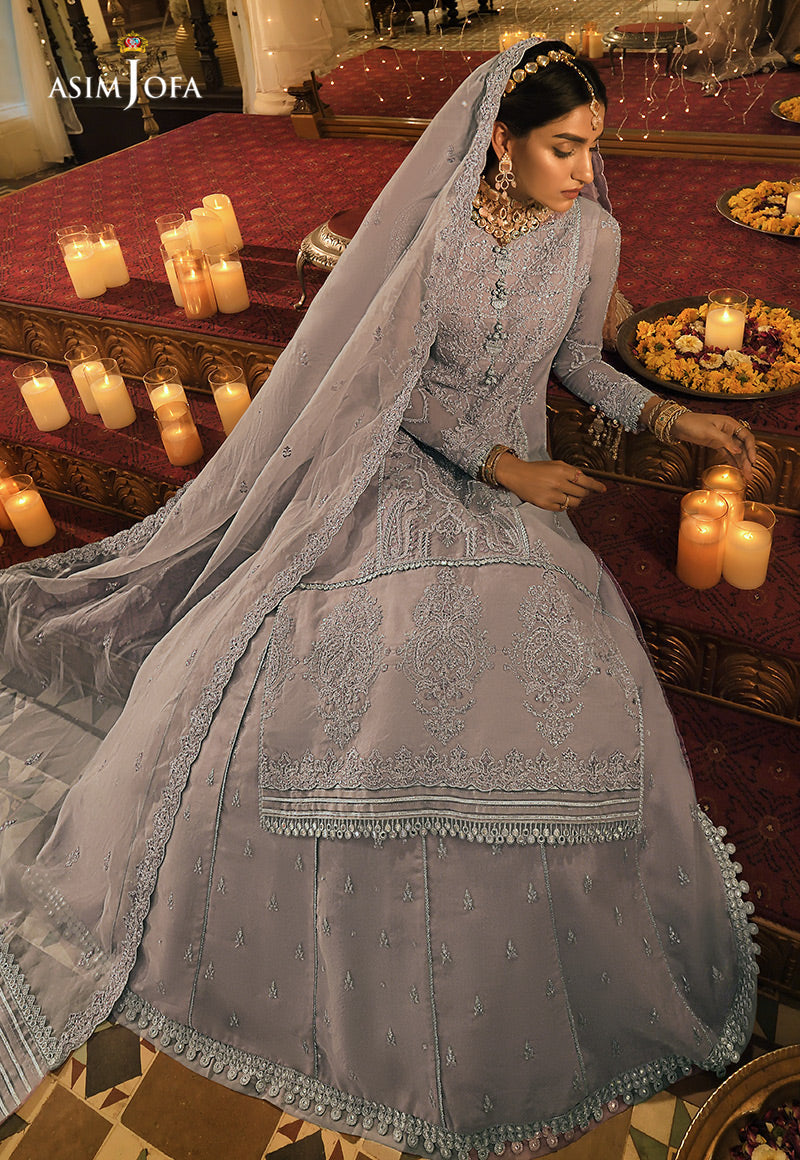 AJST-15 EMBROIDERED ORGANZA 3 PCS
