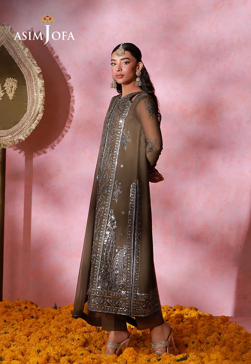 AJUBU-04 Embroidered Jacquard 3 Pcs