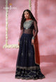 AJULFI-05 Embroidered Chiffon Unstitched 3 Pcs