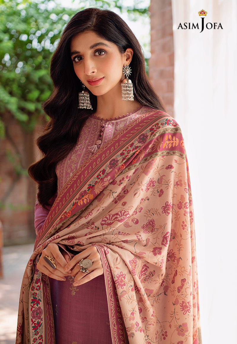 AJW-17 Designers Stitched LINEN 3 PCS