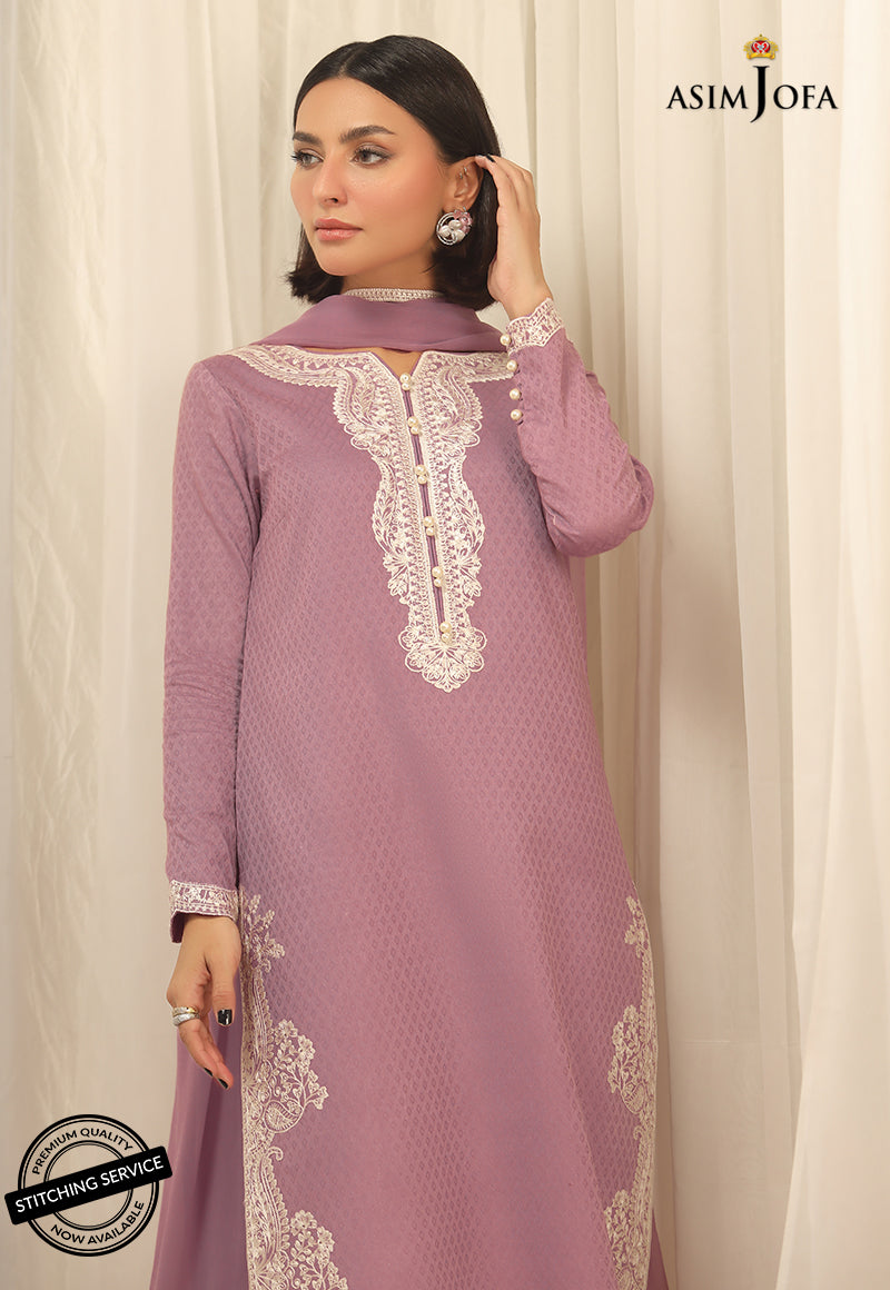 AJWE-04 EMBROIDERED CAMBRIC 2 PCS