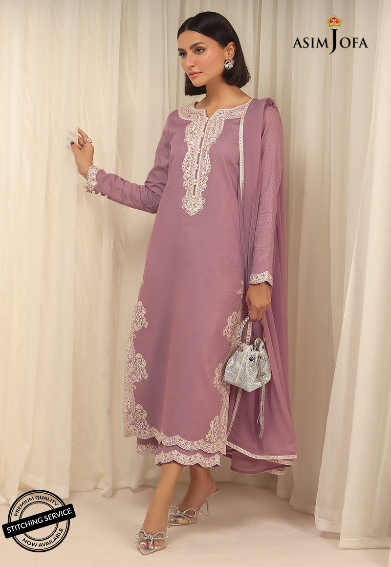 AJWE-04 EMBROIDERED CAMBRIC 2 PCS