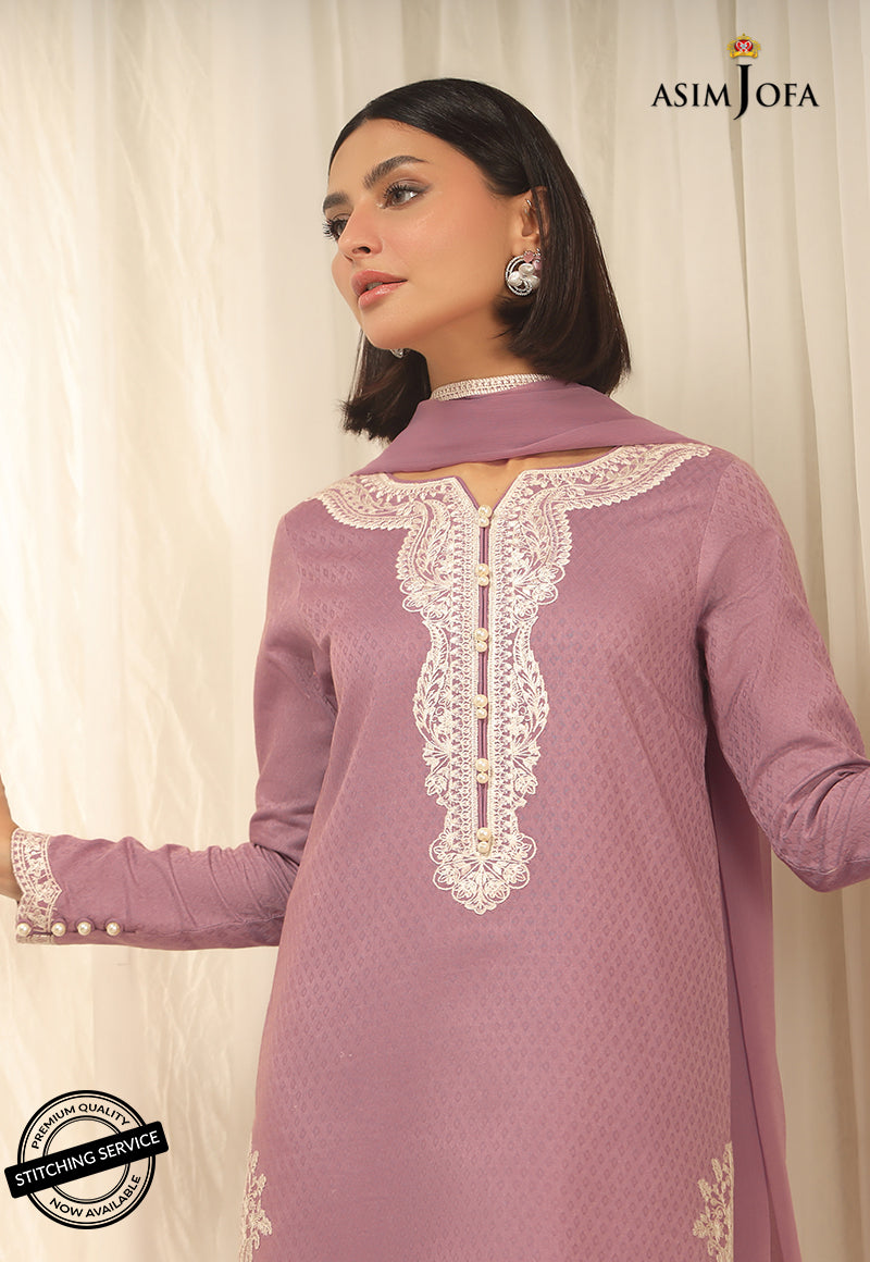 AJWE-04 EMBROIDERED CAMBRIC 2 PCS