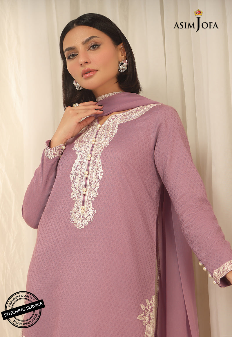 AJWE-04 EMBROIDERED CAMBRIC 2 PCS