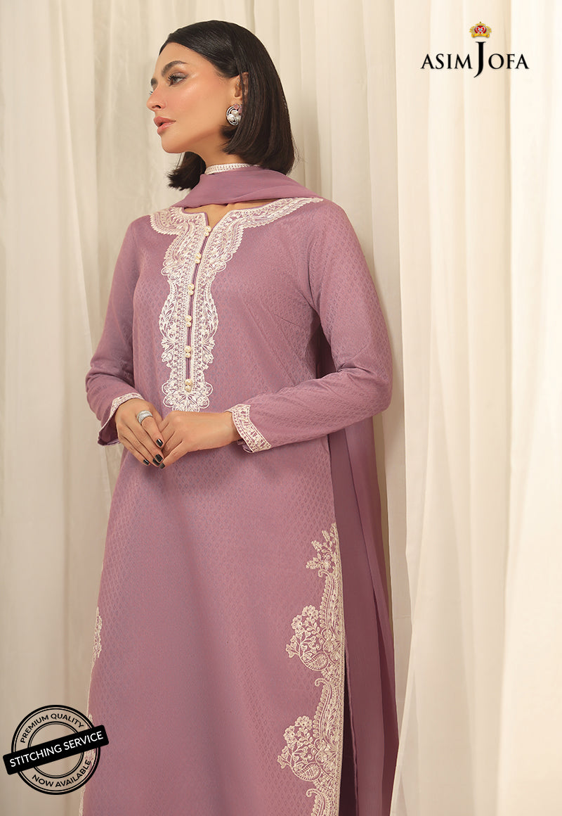 AJWE-04 EMBROIDERED CAMBRIC 2 PCS