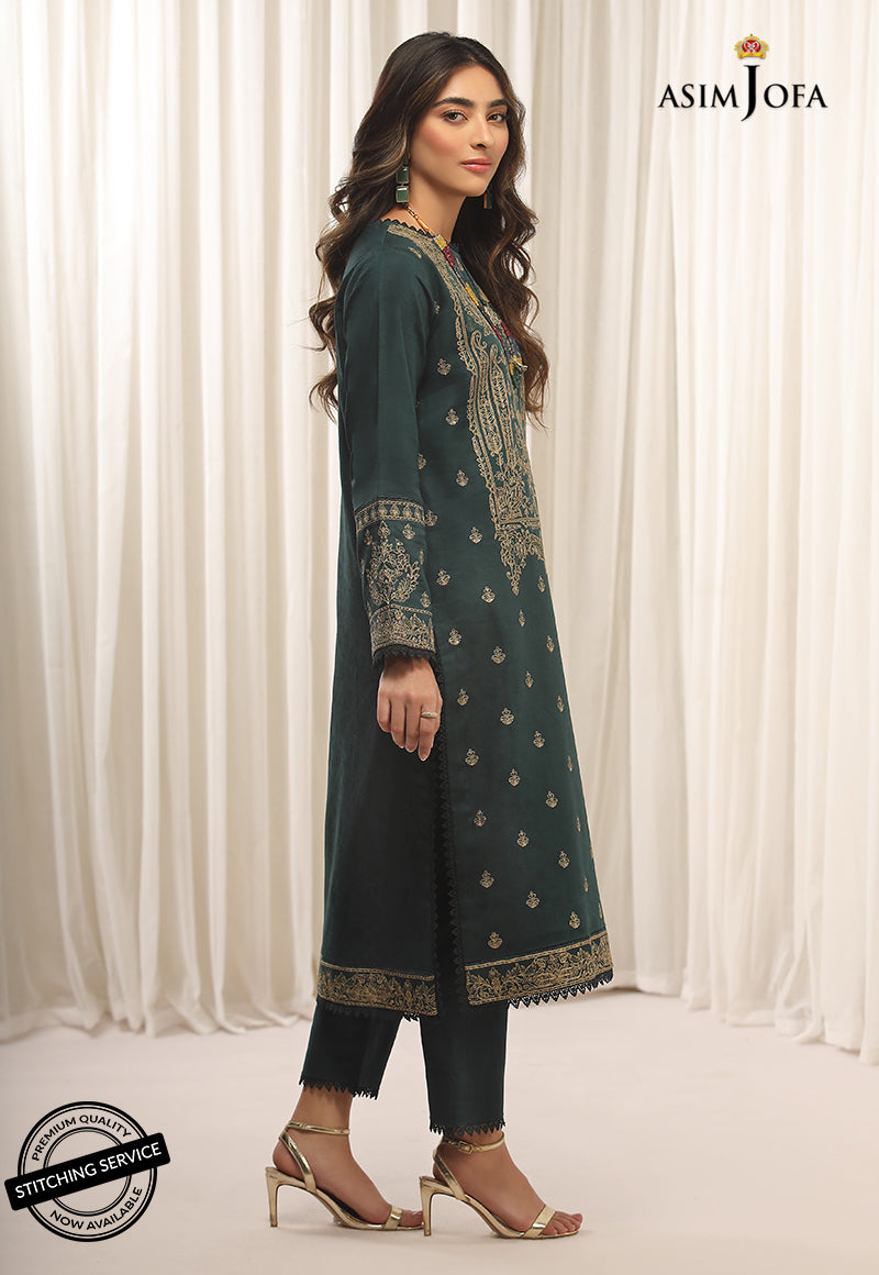 AJPB-184 EMBROIDERED SILK STITCHED 3 PCS