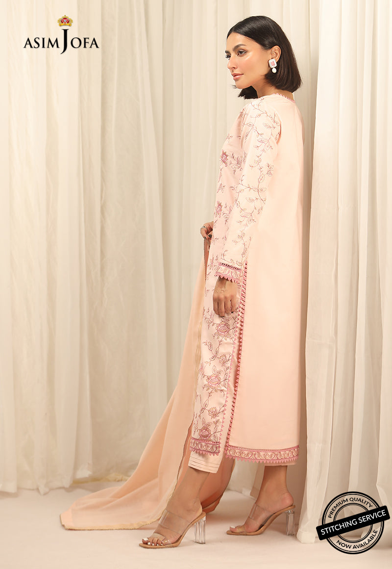 AJPB-177 EMBROIDERED CAMBRIC STITCHED 2 PCS