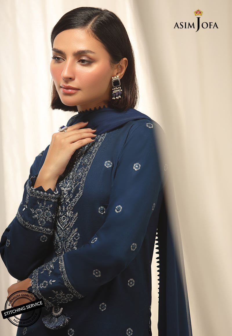 AJPB-173 EMBROIDERED CAMBRIC STITCHED 2 PCS