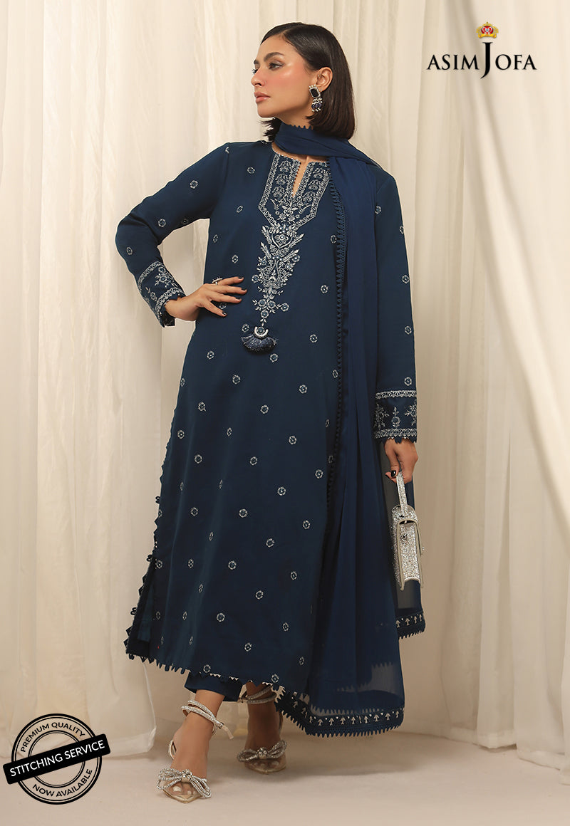 AJPB-173 EMBROIDERED CAMBRIC STITCHED 2 PCS