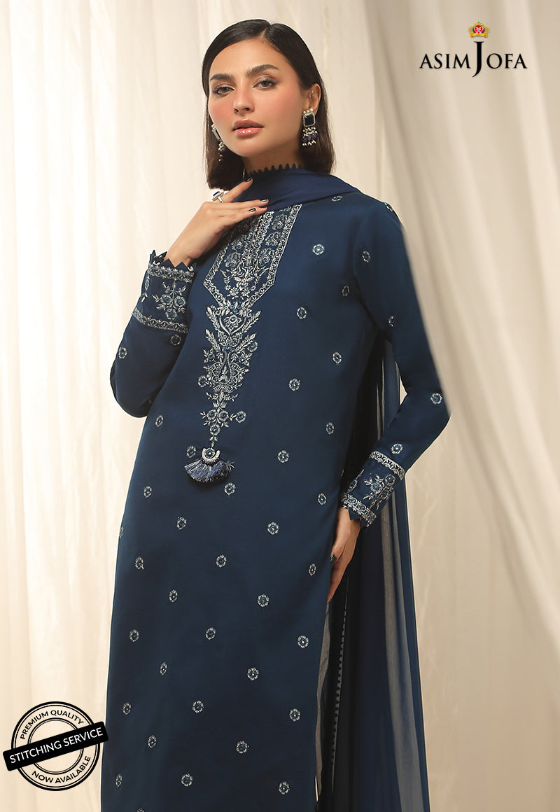 AJPB-173 EMBROIDERED CAMBRIC STITCHED 2 PCS