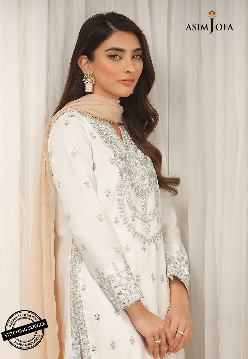 AJWE-18 EMBROIDERED CAMBRIC 3 PCS