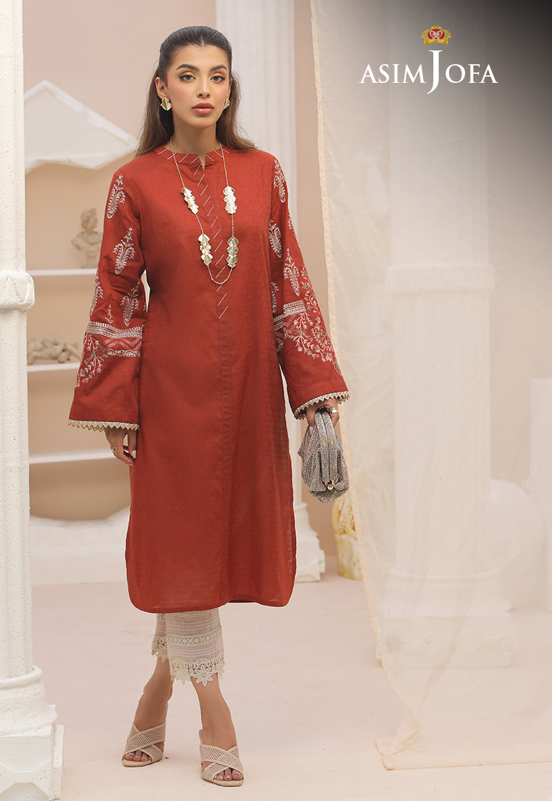 AJWS-13 (1-PC) EMBROIDERED SELF-JACQUARD 1 PC