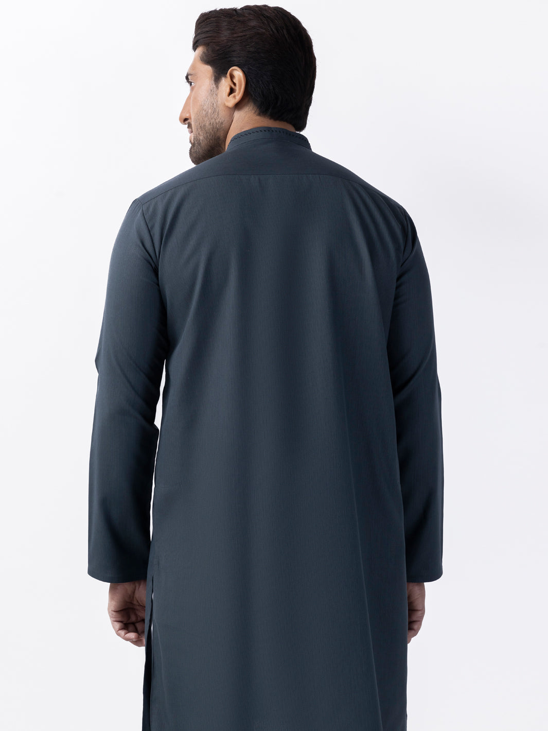 Green Blended Kurta - AL-K-1163
