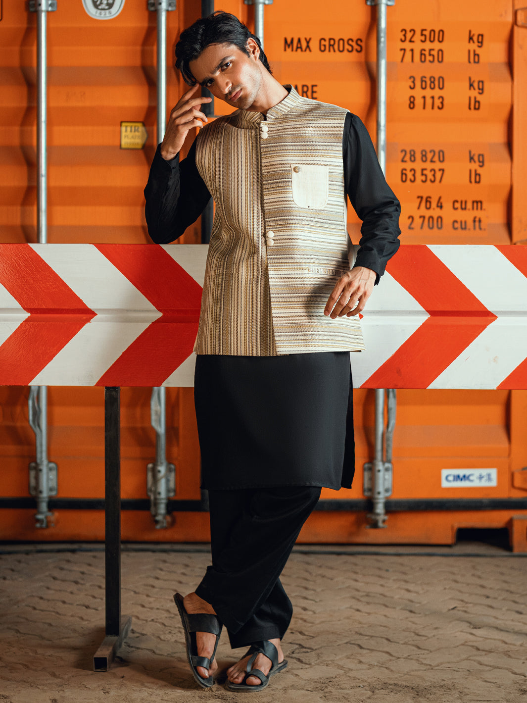 Cream Formal Waistcoat - AL-WC-494